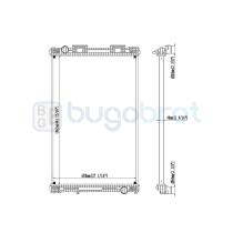 Radiadores 40-MN0002 - RADIADOR MAN F 2000