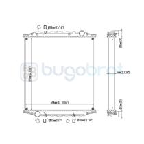 Radiadores 40-MN0004 - RADIADOR MAN L2000