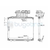 Radiadores 40-MN0006 - RADIADOR MAN TG-A