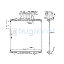Radiadores 40-MN0007 - RADIADOR MAN TG-A