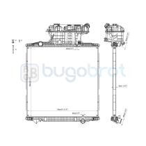 Radiadores 40-MN0007D - RADIADOR MAN TG-A