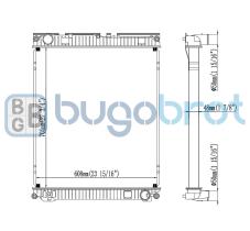 Radiadores 40-MN0010D - RADIADOR MAN TGL I 4.6 2004-