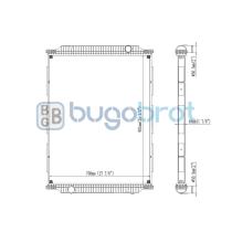 Radiadores 40-MN9006 - RADIADOR NEOPLAN BUSCITYLINER 11.6