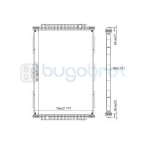 Radiadores 40-MN9011 - RADIADOR MAN LION
