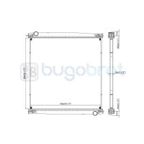 Radiadores 40-MN9014 - RADIADOR MAN LIONS COACH 410