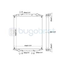 Radiadores 40-MN9015 - RADIADOR MAN M2000