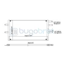 Condensador 62-RE9001 - CONDENSADOR RENAULT KANGOO