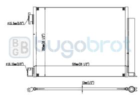 Condensador 62-RE9005 - CONDENSADOR RENAULT CAPTUR II 921005FA0A