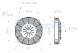 Electro ventiladores 18-1003 - ELEC. SPAL 190MM. REC. SOP. 24V. VA14-BP07/C34S