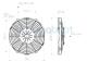 Electro ventiladores 18-1011 - ELEC. SPAL 255MM. REC. SOP. 24V. VA11-BP07/C29S  (78-1188)