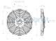 Electro ventiladores 18-1016C - ELEC. SPAL 280MM. CUR. ASP. 24V. VA09-BP12/C54A