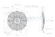 Electro ventiladores 18-1026 - ELEC. SPAL 350MM. REC. ASP. 12V. VA08-AP10/C23A
