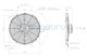 Electro ventiladores 18-1033 - ELEC. SPAL 385MM. REC. ASP. 12V. VA18-AP70/LL86A