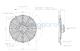 Electro ventiladores 18-1036 - ELEC. SPAL 385MM. REC. SOP. 12V. VA18-AP71/LL-86S