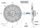 Electro ventiladores 18-1106 - ELEC. SPAL 350 MM. 10 PALAS SOP. 24V. VA08-BP71/LL-53S
