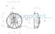 Electro ventiladores 18-0387 - ELEC. SPAL 130MM. REC. SOP. 12V. VA31-A101/46S
